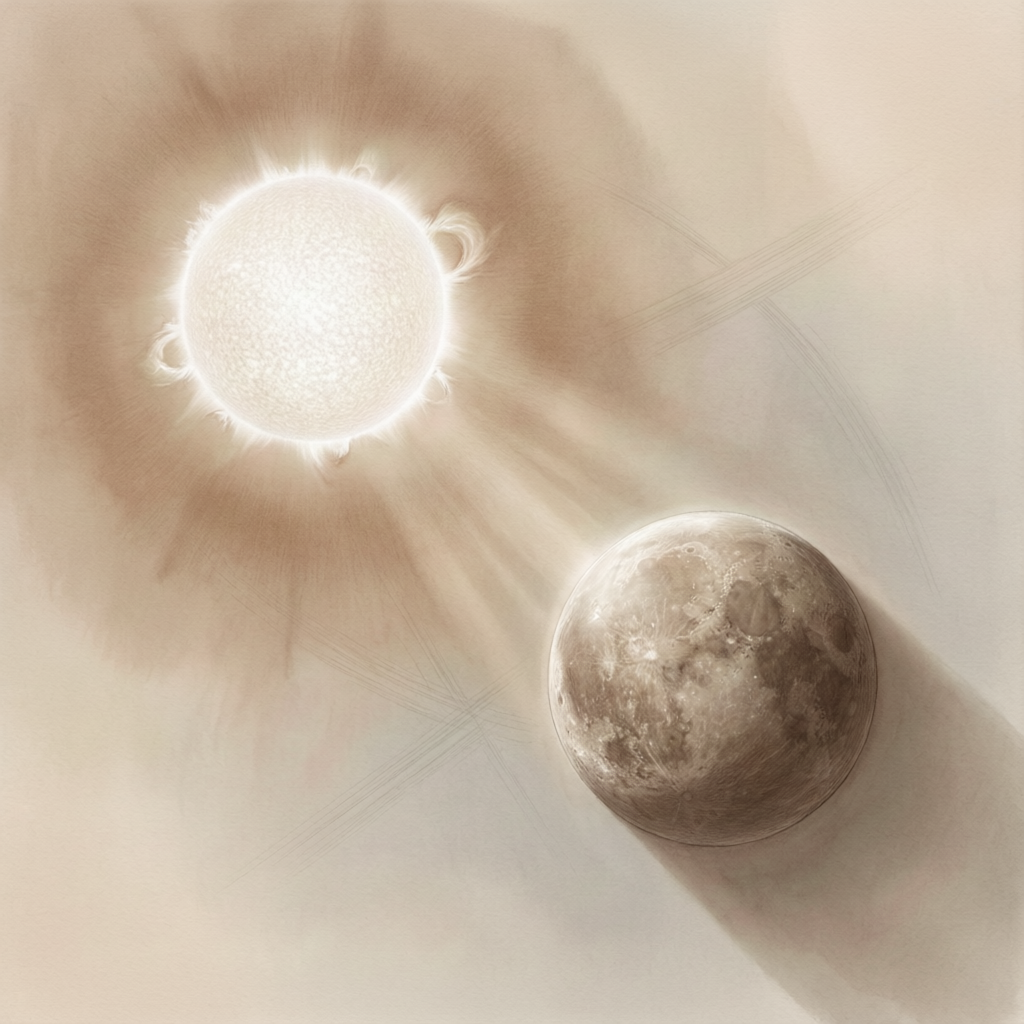 So, the Qur'an never says the moon emits its own light, nor does it say the sun's light is reflected