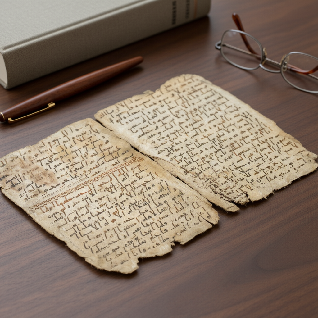 Another related question is how the Quran was preserved historically. The oldest Quran manuscript ev