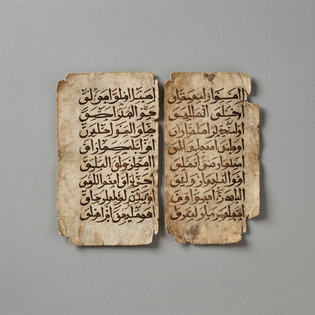 إذا وُضعت المخطوطتان جنبًا إلى جنب، فإنهما تُثبتان قائمة قصيرة من الوقائع التي لا يوجد خلاف جدي حولها