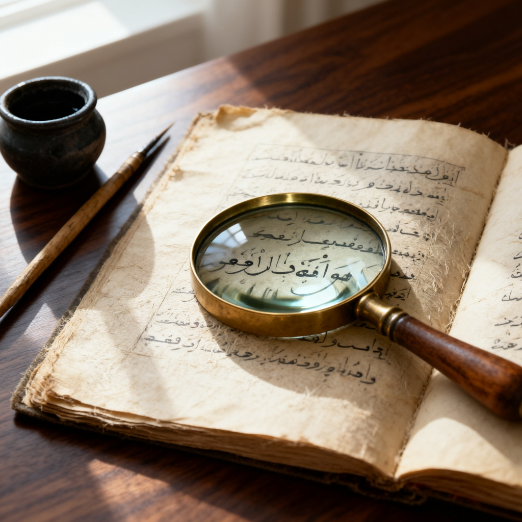 Another important phrase is 'min rijalikum' (مِن رِّجَالِكُم), 'from among your men.' This implicitl